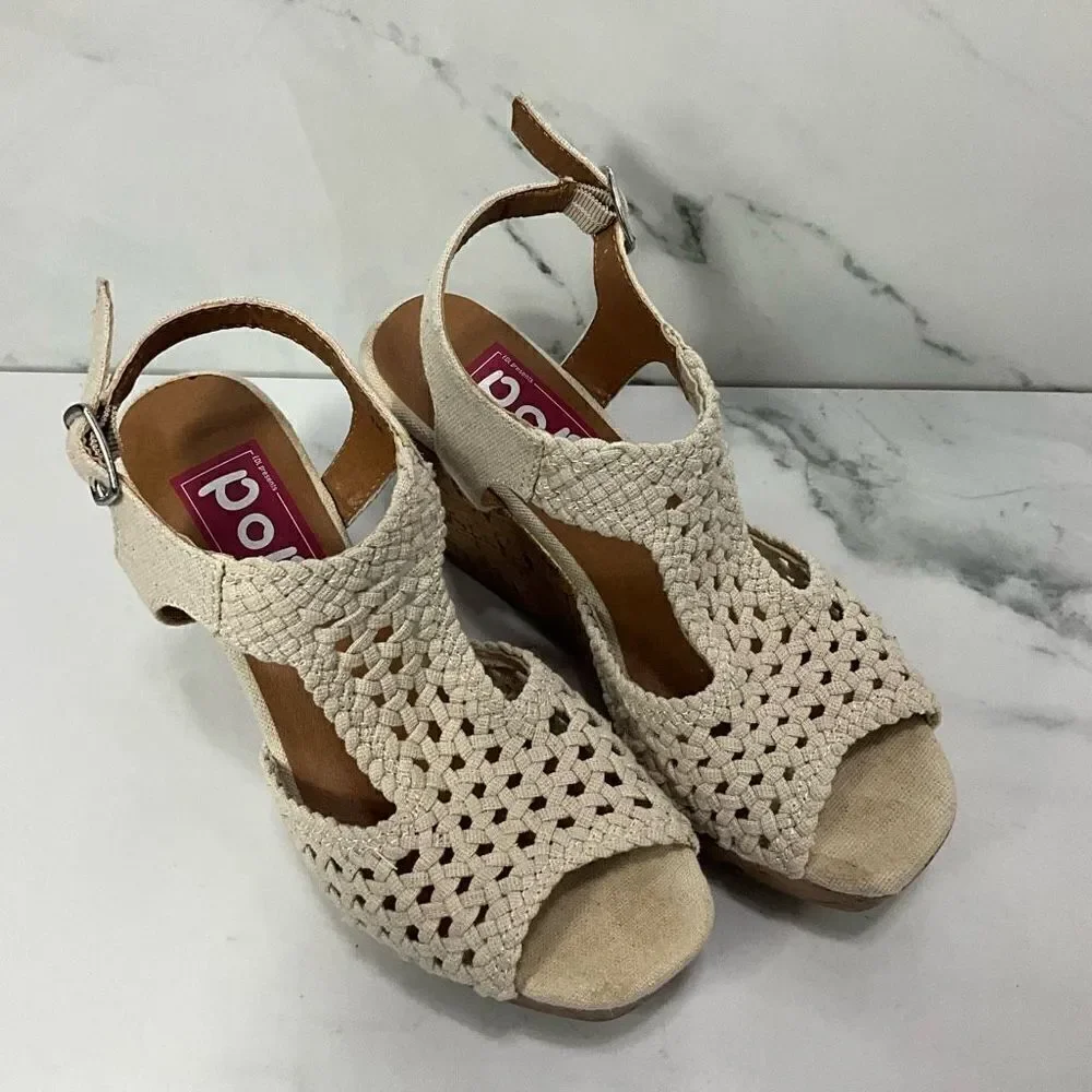 POP LILLY Wedge Heel Sandals
